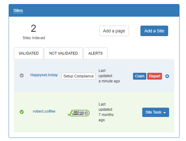 Claim可以開始驗證網域